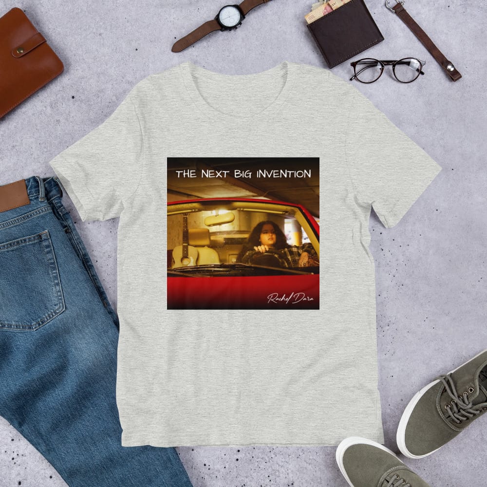 Rachel Dara – Unisex T-Shirt – The Next BIG Invention Album Cover - Image 14